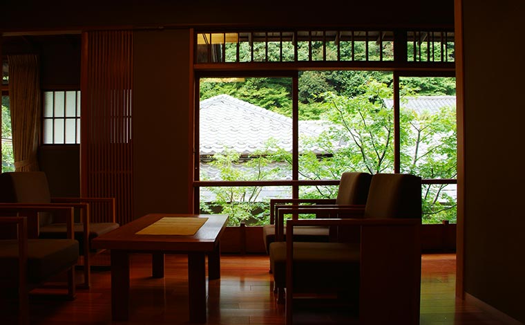 写真:平田館の客室